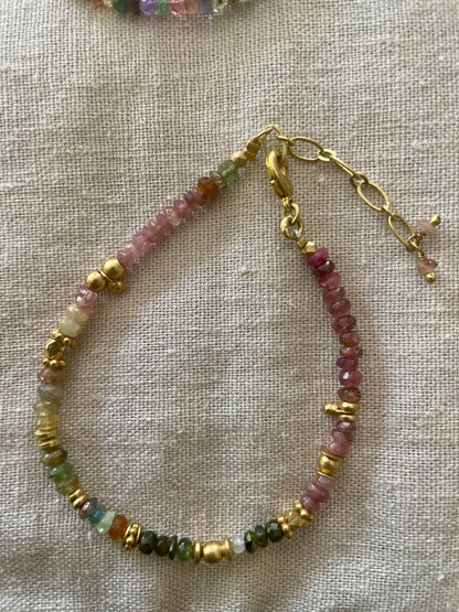 Bracelet grosses pierres semi-précieuses