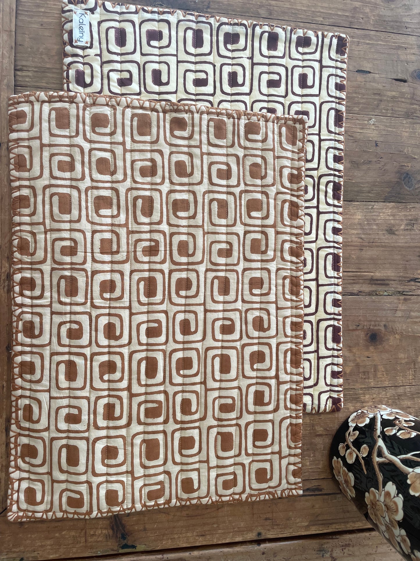 Set de table réversible 70's