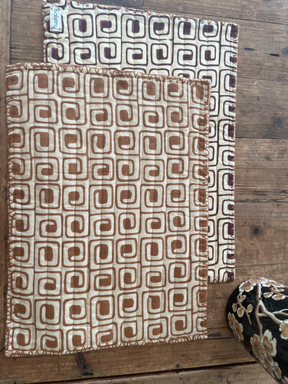 Set de table réversible 70's