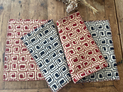 Set de table réversible 70's