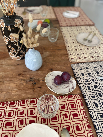 Set de table réversible 70's