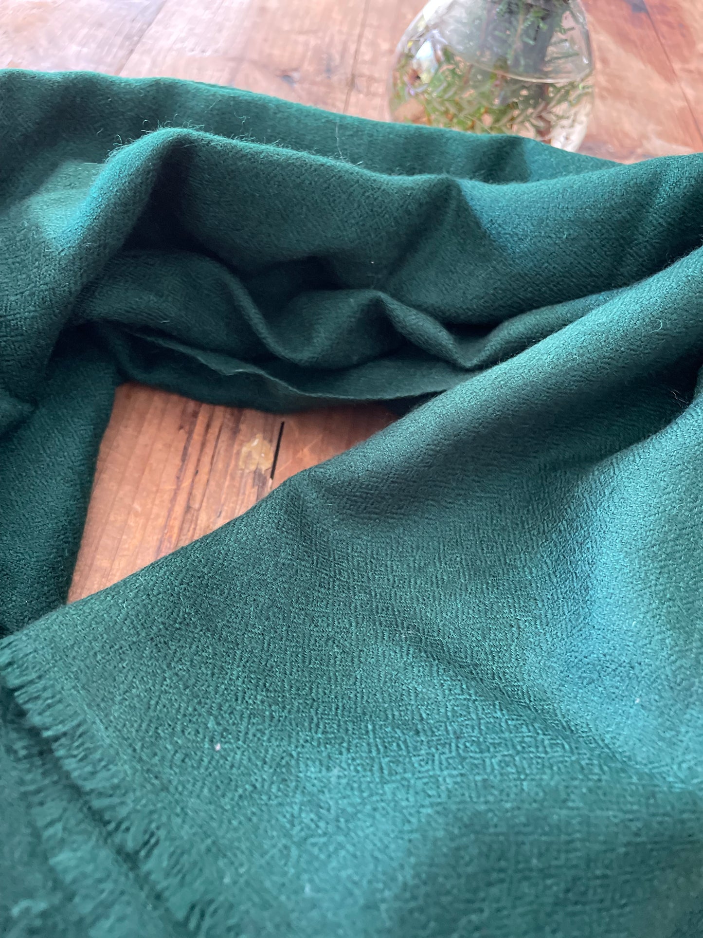 Etole en pur cachemire Vert Anglais