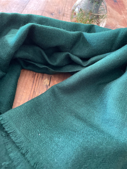 Etole en pur cachemire Vert Anglais