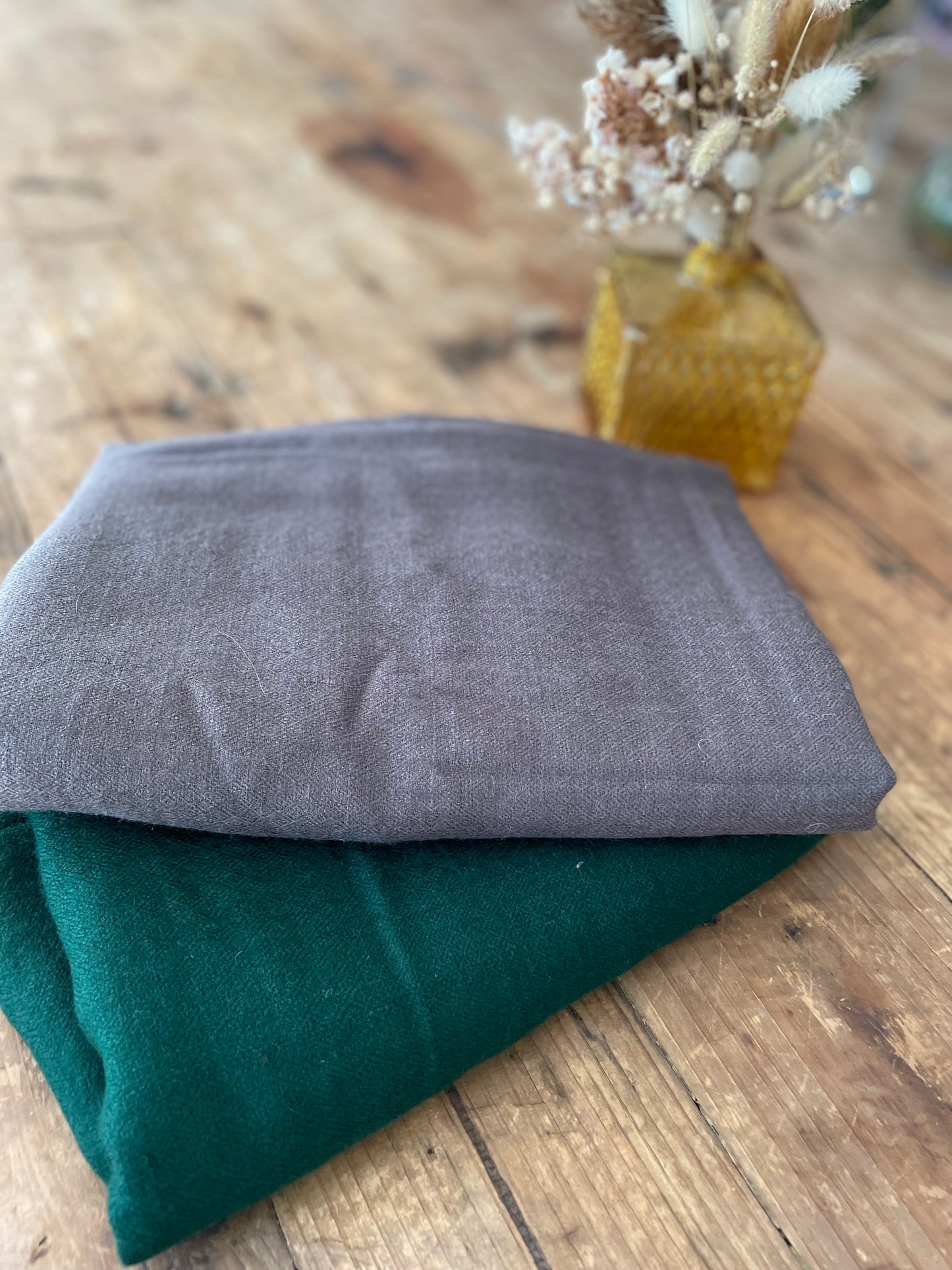 Etole en pur cachemire Marron glacé