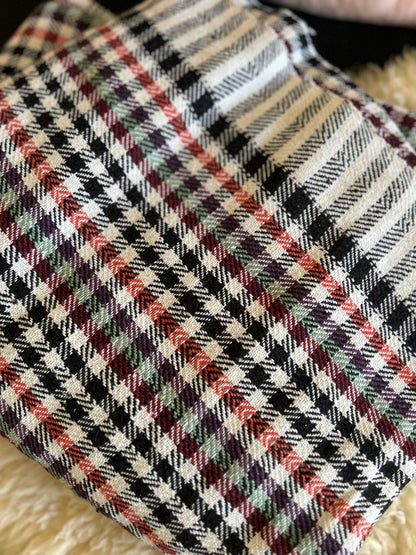 Grand plaid en  khadi de coton multicolore  | 3 coloris  | ARCHIVES