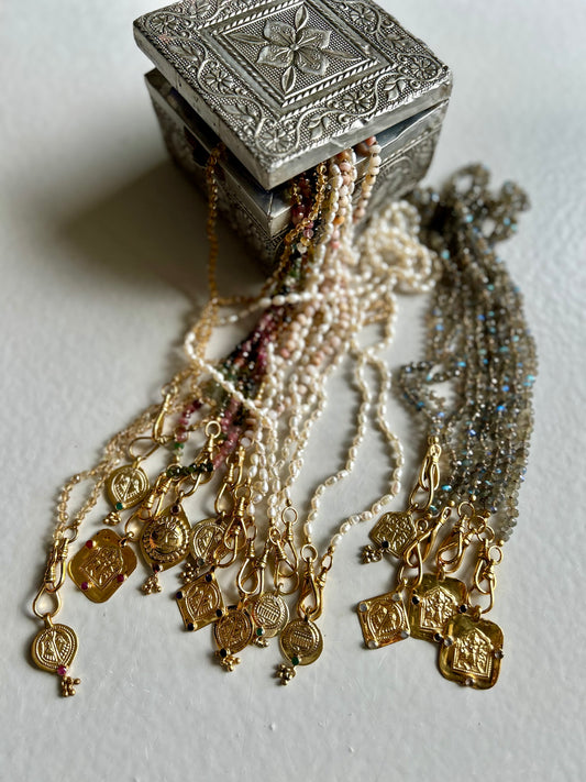 Collier JOHRI Perles d'eau douce naturelles