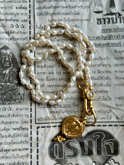 Collier JOHRI Perles d'eau douce naturelles