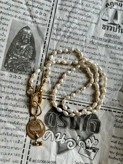 Collier JOHRI Perles d'eau douce naturelles