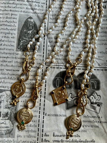 Collier JOHRI Perles d'eau douce naturelles