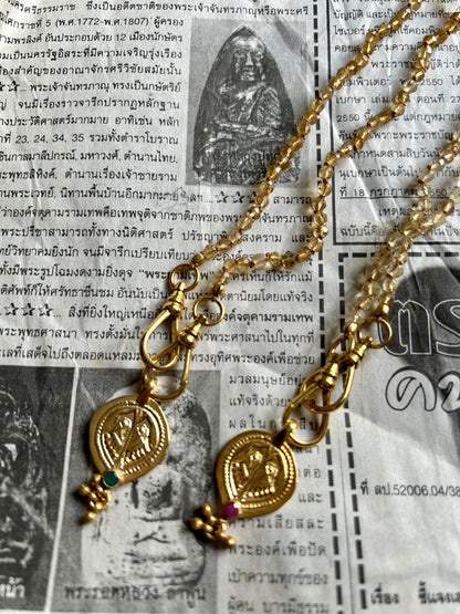 Collier JOHRI Citrine