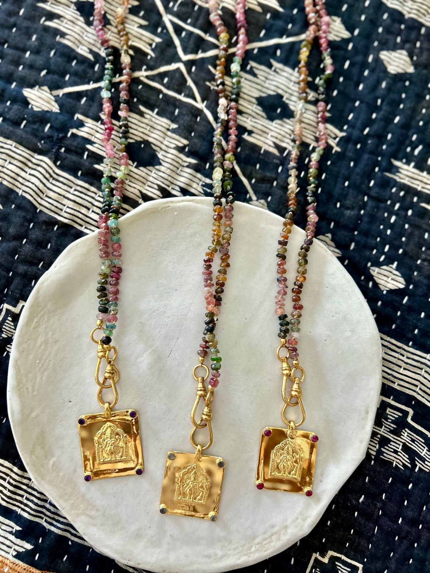 Collier JOHRI  Tourmaline