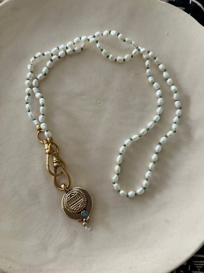 Collier JOHRI Perles d'eau douce naturelles