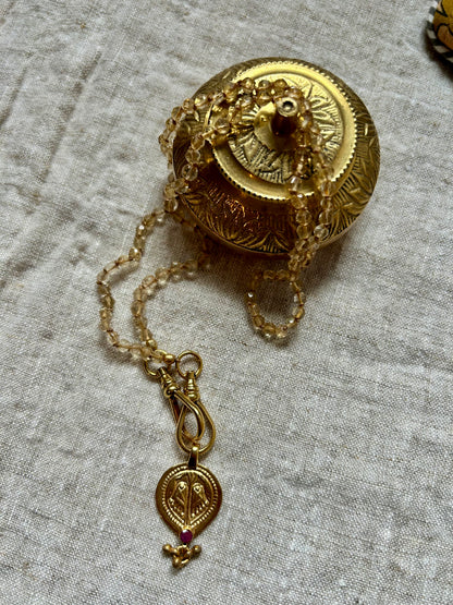 Collier JOHRI Citrine
