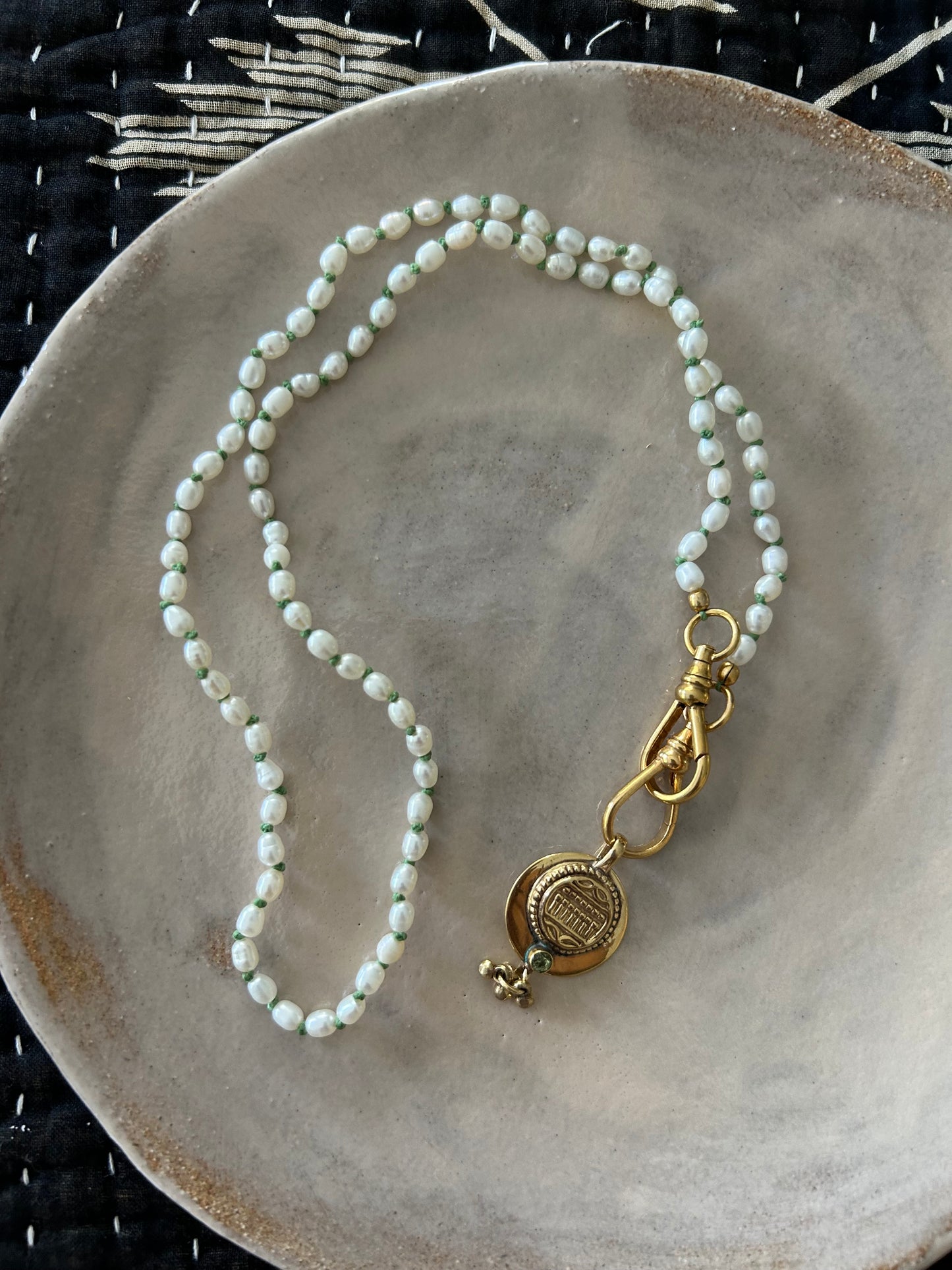 Collier JOHRI Perles d'eau douce naturelles