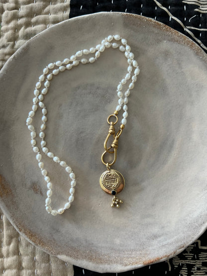 Collier JOHRI Perles d'eau douce naturelles