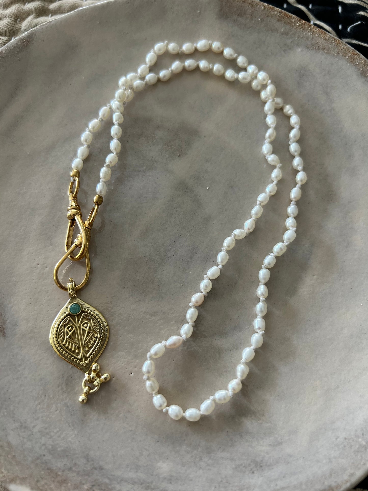 Collier JOHRI Perles d'eau douce naturelles