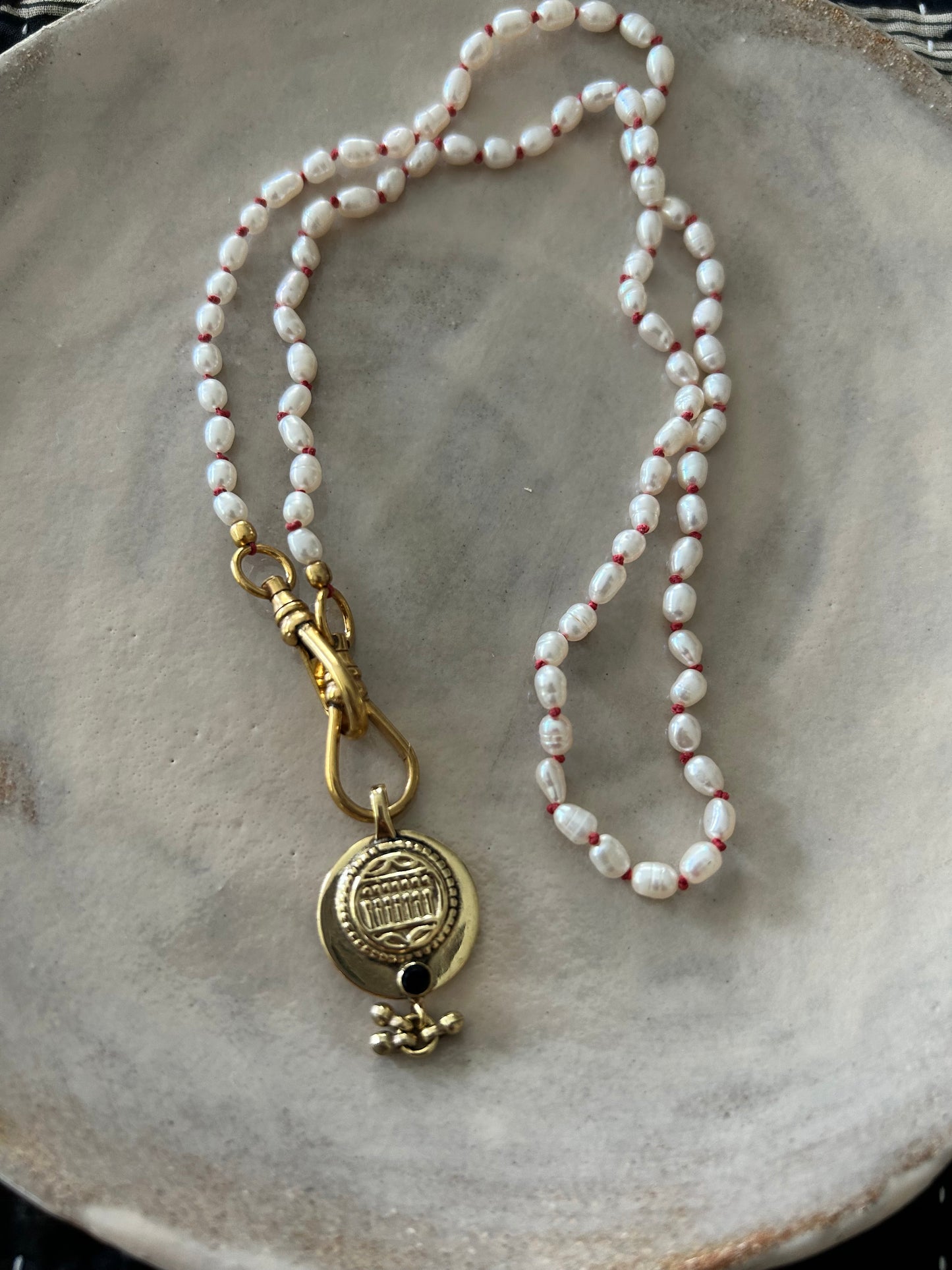 Collier JOHRI Perles d'eau douce naturelles