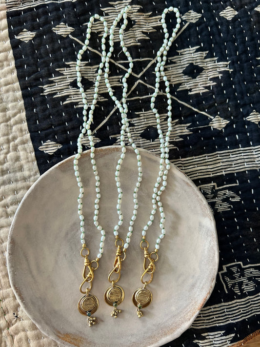 Collier JOHRI Perles d'eau douce naturelles
