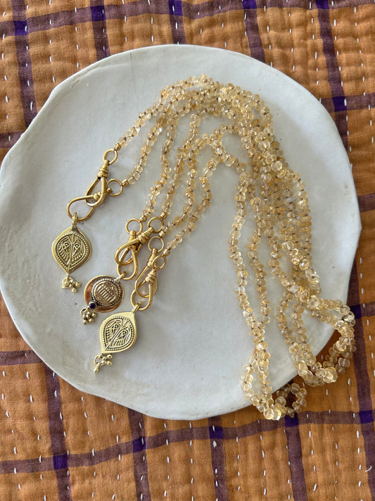Collier JOHRI Citrine