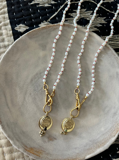 Collier JOHRI Perles d'eau douce naturelles