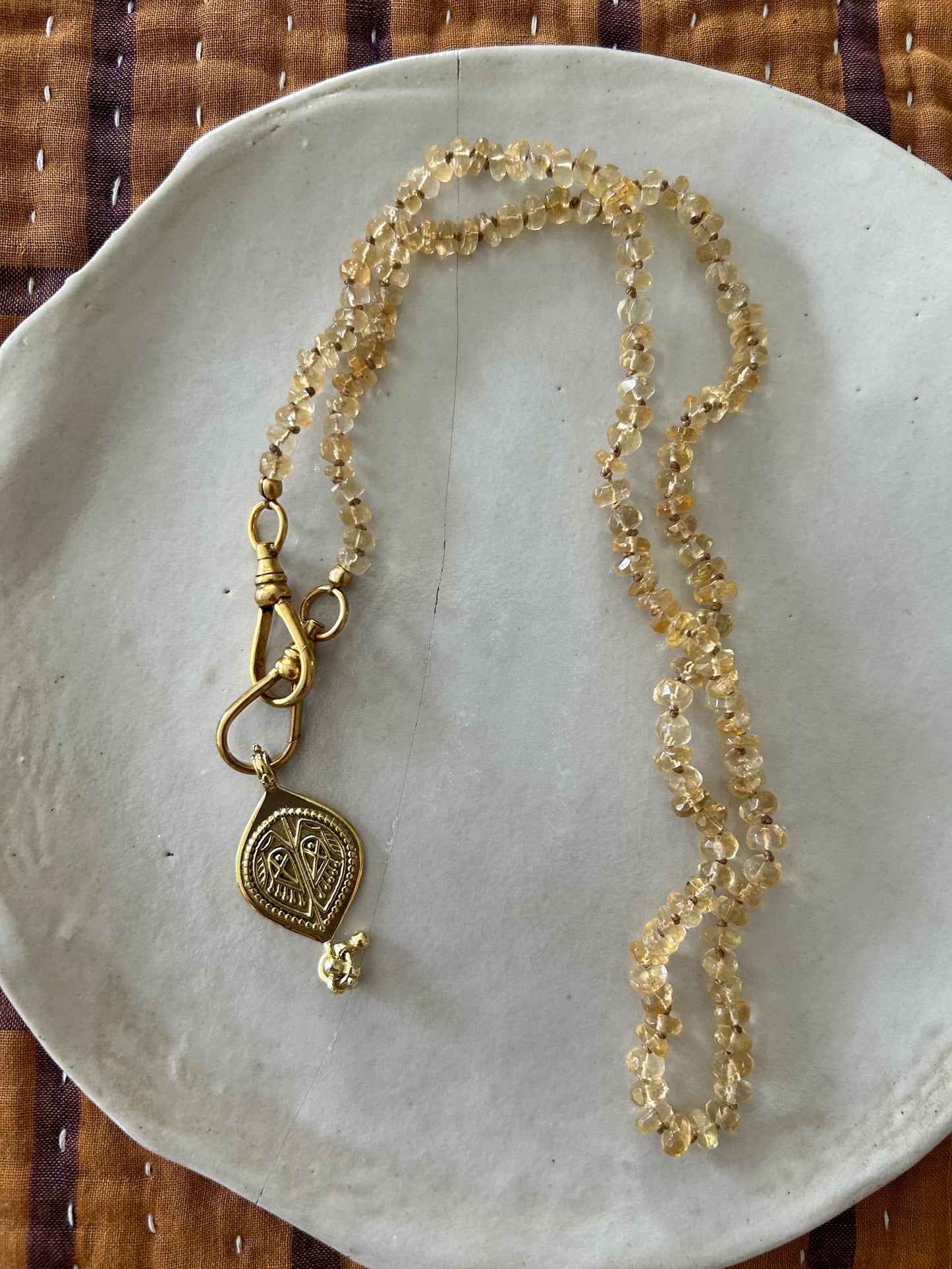 Collier JOHRI  Opale Rose