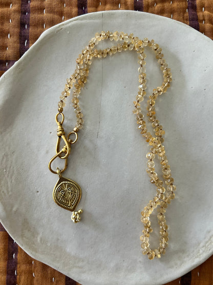 Collier JOHRI  Opale Rose
