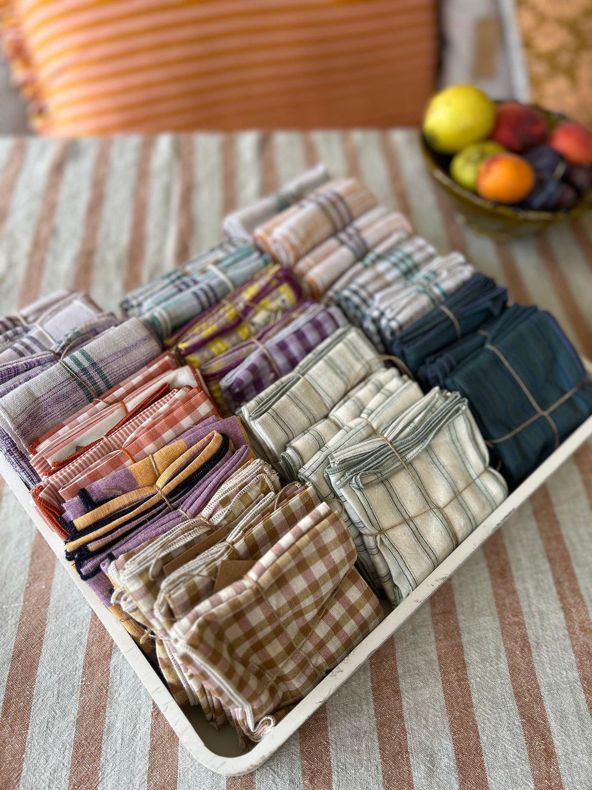 Serviettes de table en Coton (2pièces)