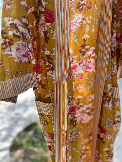 Kimono long en coton | JAPI