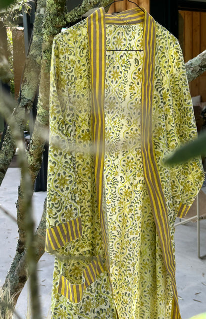 Kimono long en coton | JAPI