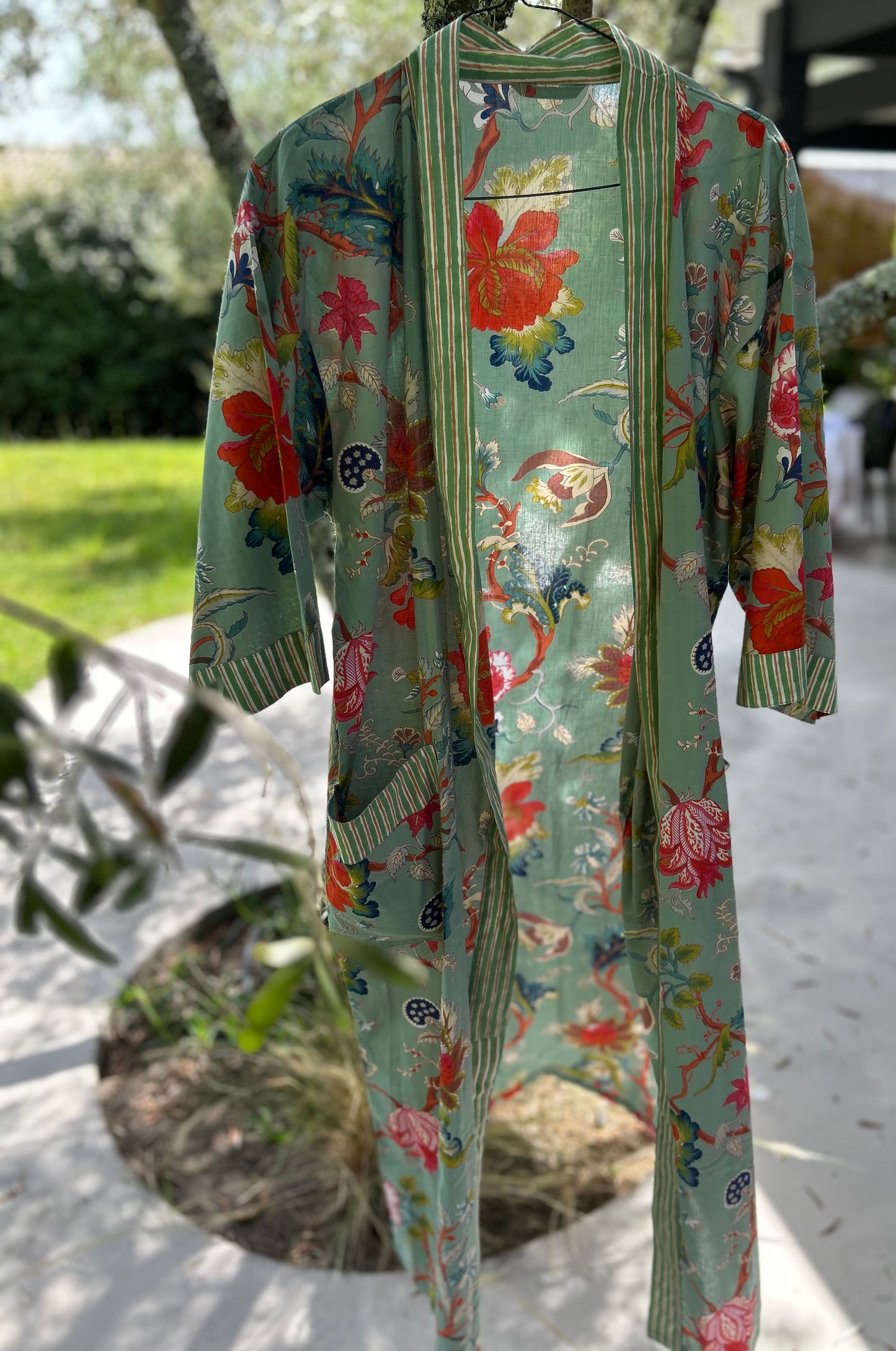 Kimono long en coton | JAPI