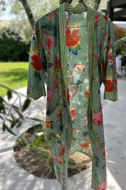 Kimono long en coton | JAPI