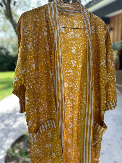 Kimono long en coton | JAPI