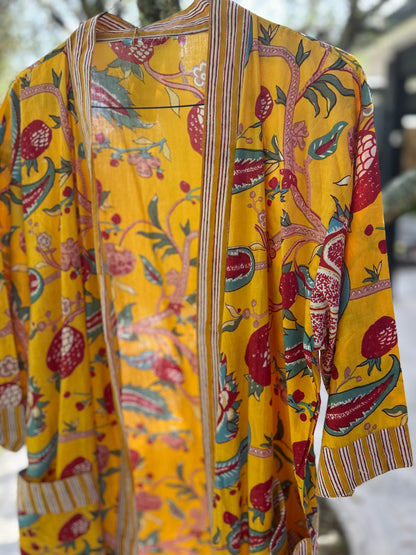 Kimono long en coton | JAPI