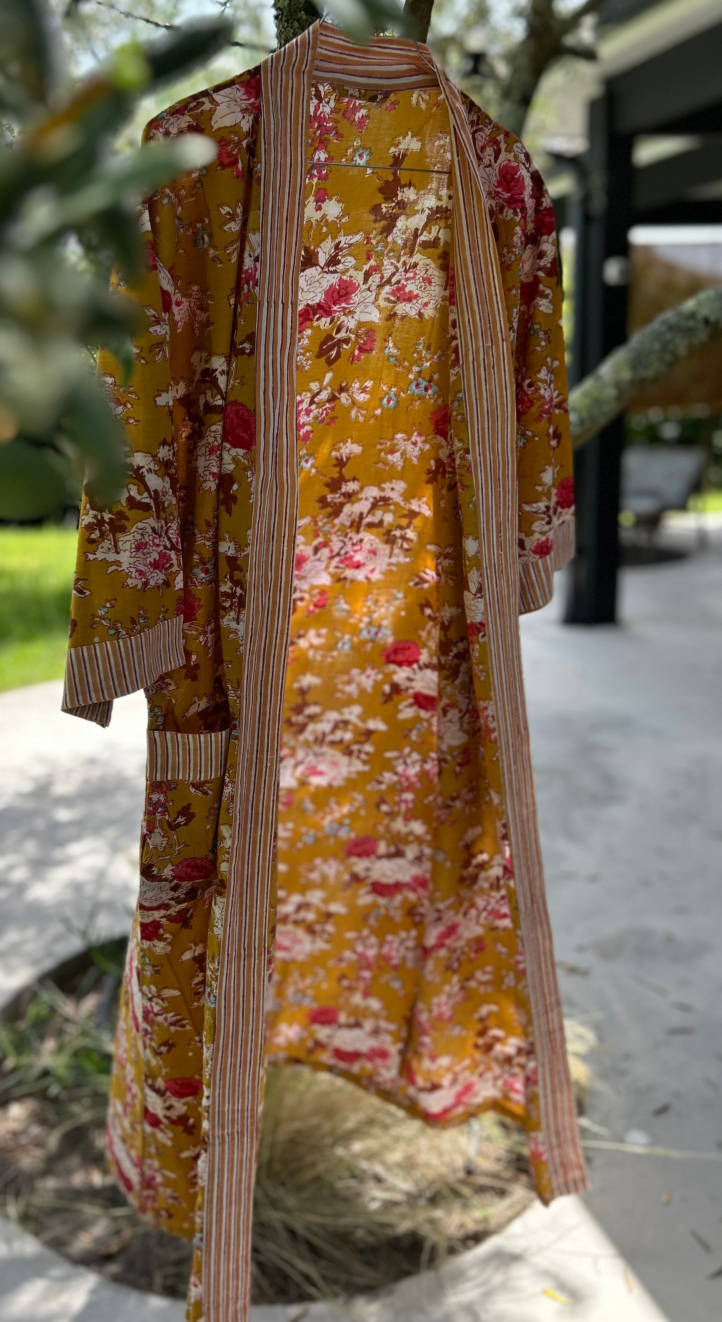 Kimono long en coton | JAPI