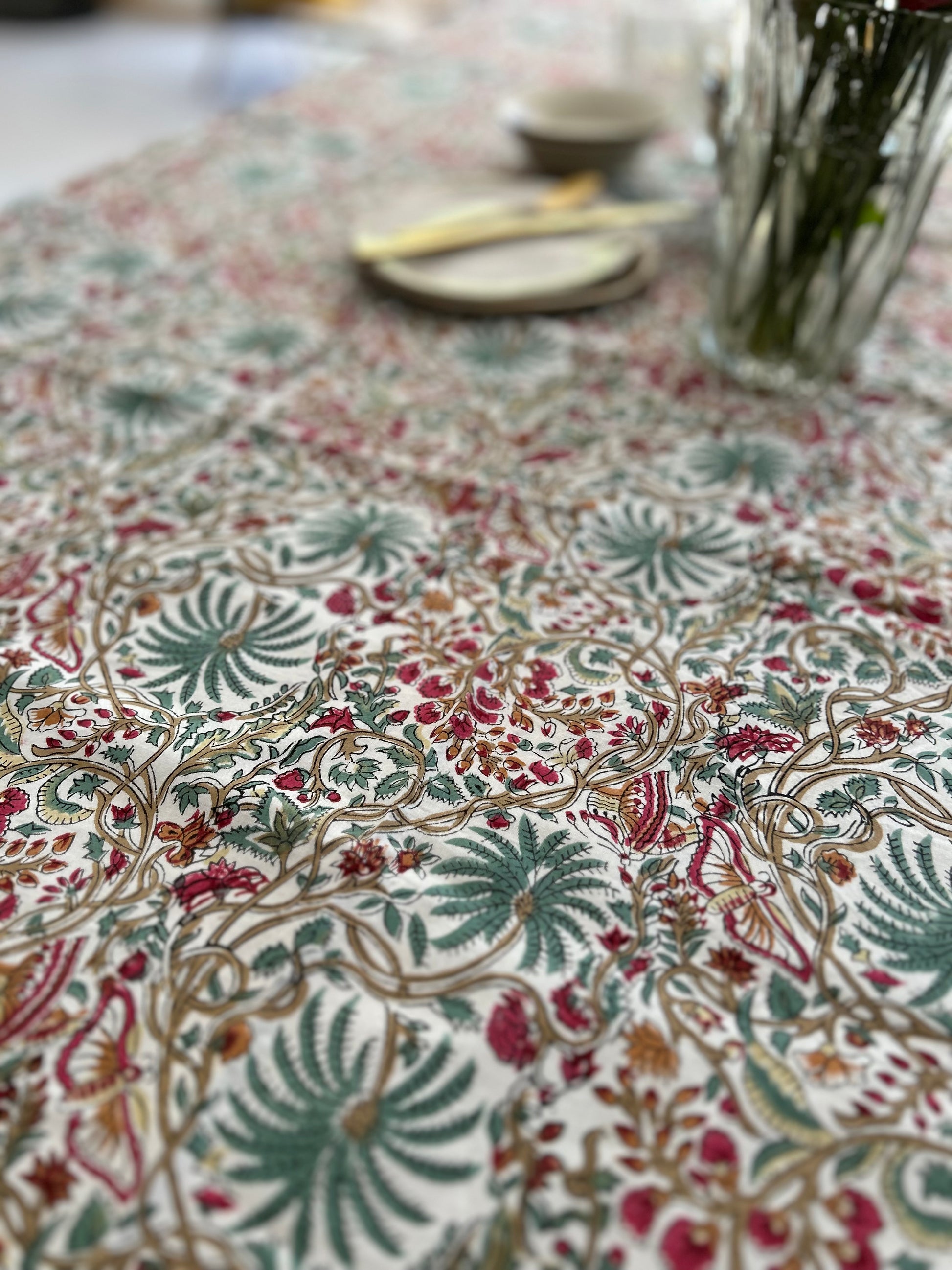 nappe motif Palm tree