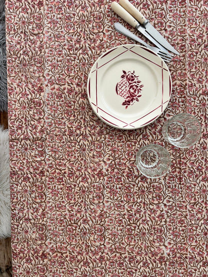 nappe à petites fleurs