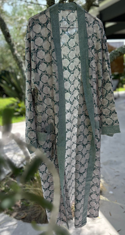 Kimono long en coton | JAPI