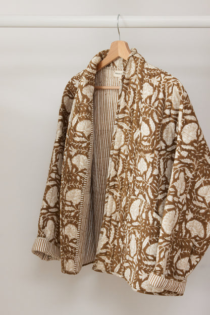 Veste nomade marron