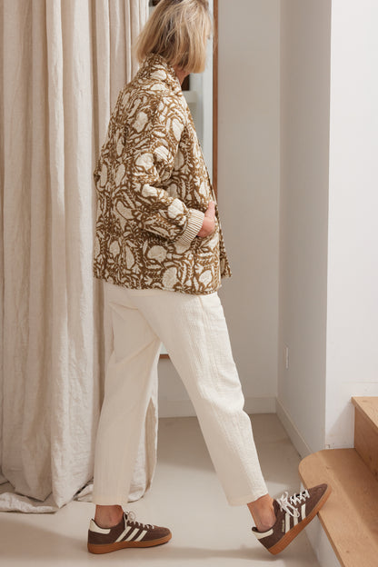 Veste nomade marron