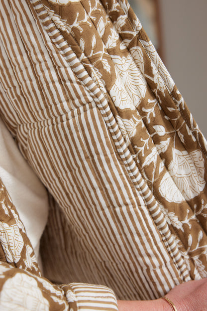 Veste nomade marron